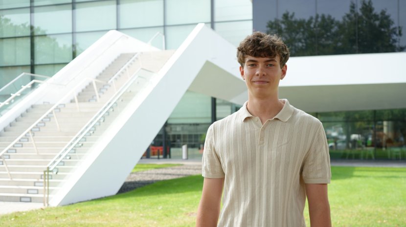 Finn Ziegler-Martin startet eine Ausbildung zum Veranstaltungskaufmann: