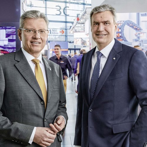 CEOs der NürnbergMesse: Dr. Roland Fleck, Peter Ottmann